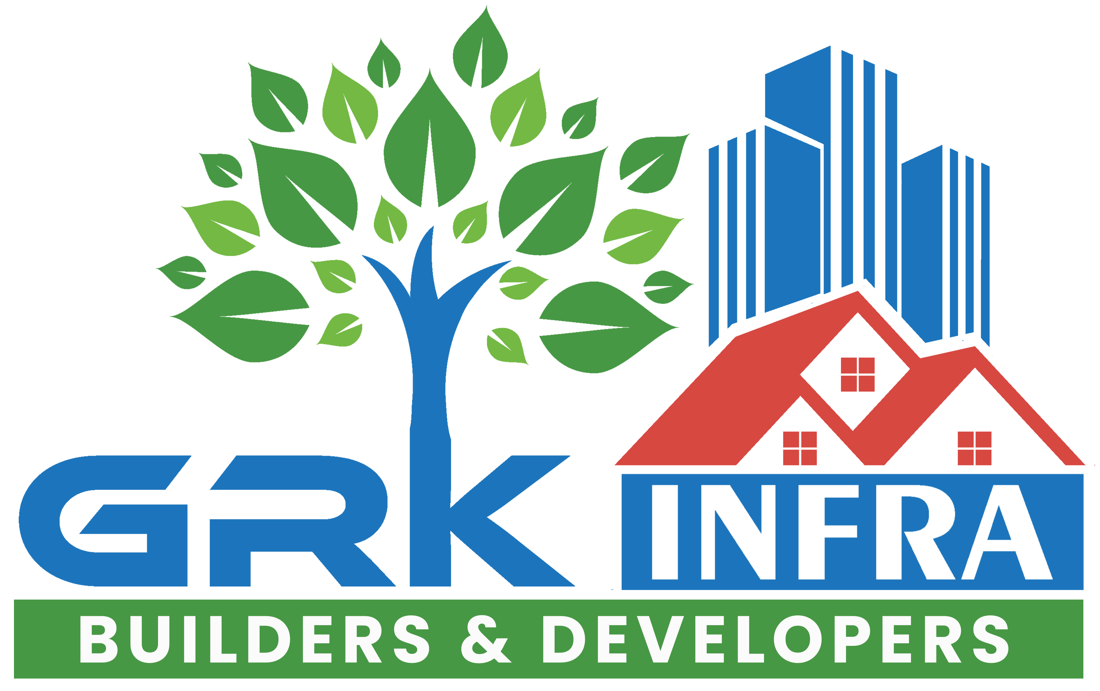 GRK Infra Builders & Developers Logo