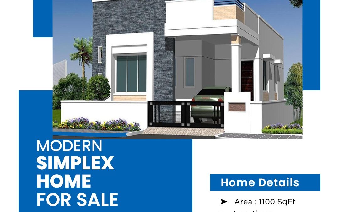 Modern Simplex Home at 45 Lakhs in Hyderabad!