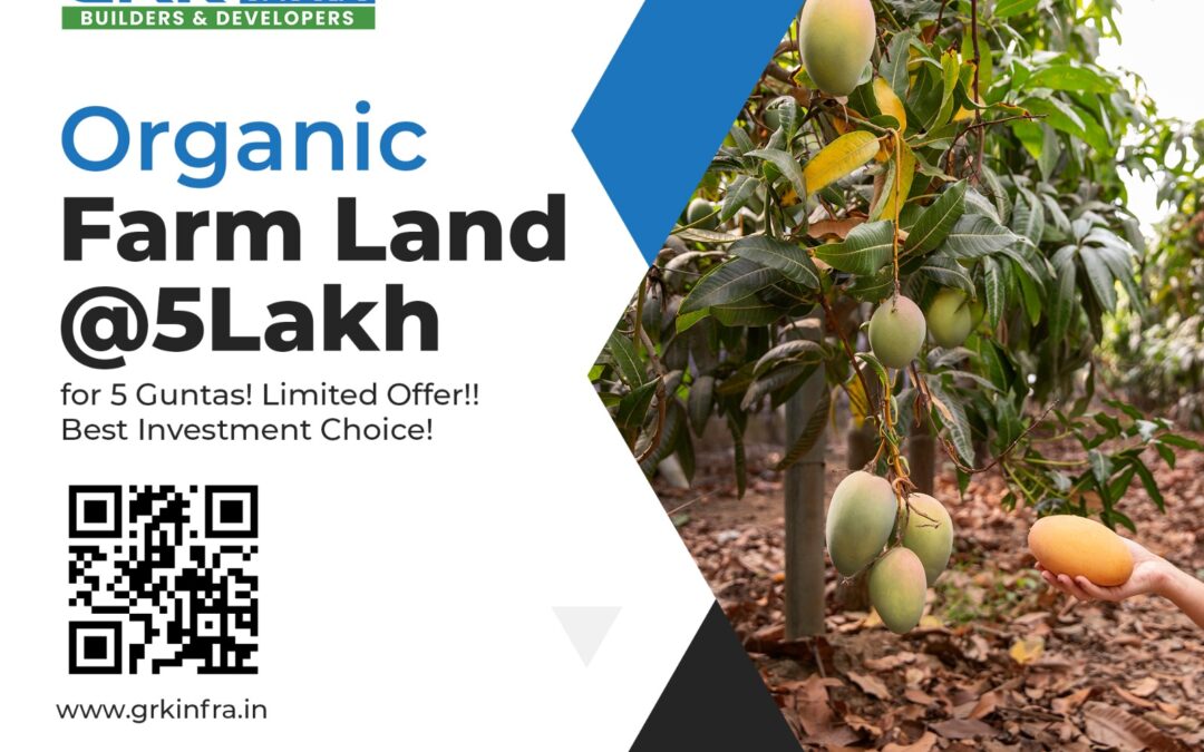 Organic Farm Land at 5 Lakh!