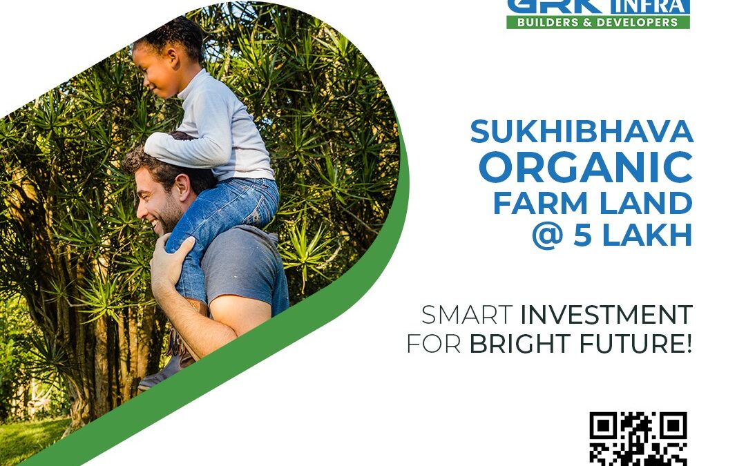 Sukhibhava Organic Farm Land at Just 5 Lakh! located in Sangareddy Dist. 088864 54446 or Visit: https://grkinfra.in Hyderabad. hashtag#farmland hashtag#farmlandforsale hashtag#landforsale hashtag#Hyderabad hashtag#realestate hashtag#realestateinvesting hashtag#farmlandinvestment